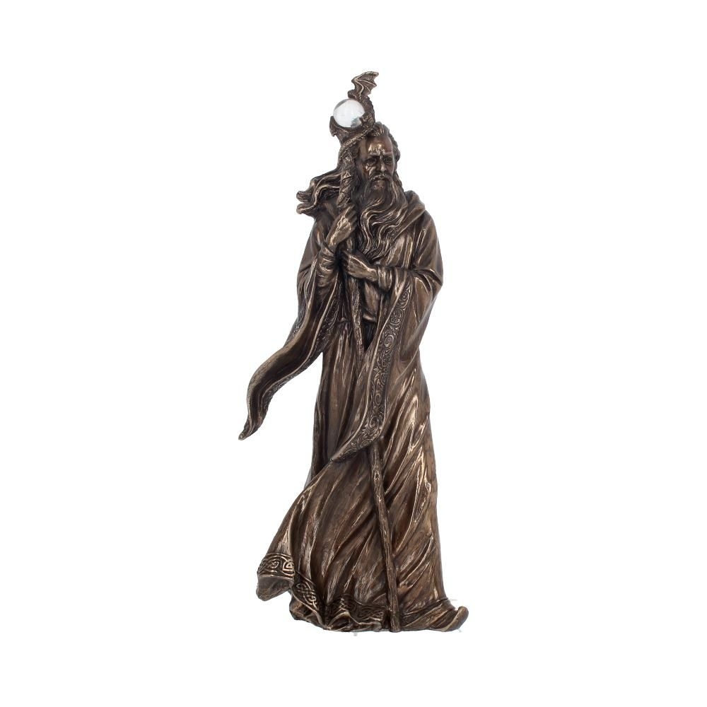 Nemesis Now - Merlin Bronze 28cm Dekorative Figur - Bronzefarben